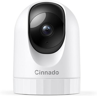 Внутрішня камера відеоспостереження Cinnado D1 2K 360° WiFi-камера для домашньої безпеки фото