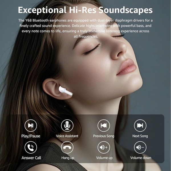 Беспроводные Bluetooth наушники YELKUTT фото