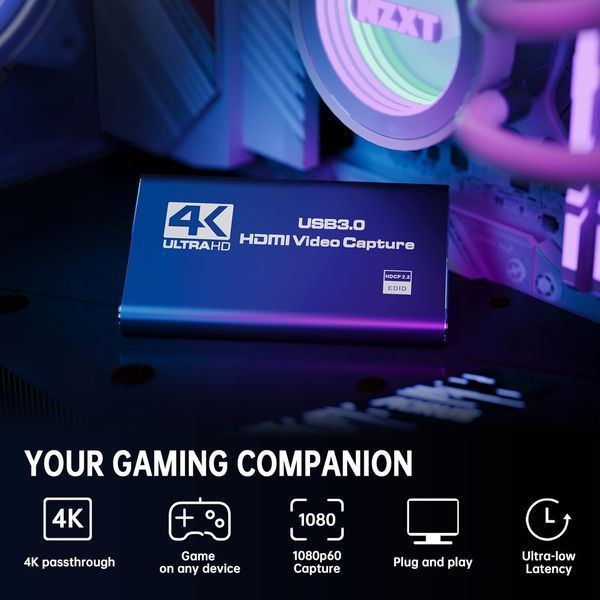 Карта захоплення 4K HDMI для стримінгу Bytebridges фото