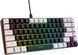 Эргономичная проводная игровая клавиатура (84 клавиши с RGB-подсветкой)