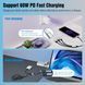Перехідник USB C Male на 3 USB C Female із швидкою зарядкою, передачею даних TiMOVO