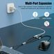Перехідник USB C Male на 3 USB C Female із швидкою зарядкою, передачею даних TiMOVO