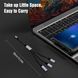 Перехідник USB C Male на 3 USB C Female із швидкою зарядкою, передачею даних TiMOVO