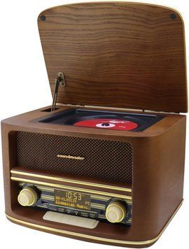 Музичний центр в ретро стилі Soundmaster NR961 DAB+FM-радіо фото