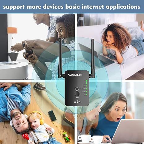 Підсилювач сигналу Wi-Fi Wavlink WN578R2 2.4G 300Mbps фото