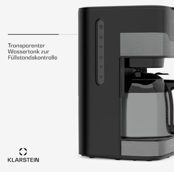 Кавомашина Klarstein Arabica EasyTouch Control 800 Вт чорний (10045344) Б/В