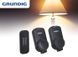 Выключатель Grundig черный 2x/розеточный выключатель внешний