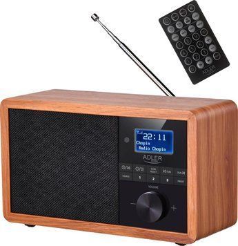 Радіоприймач Adler AD 1184 DAB FM з Bluetooth та USB фото