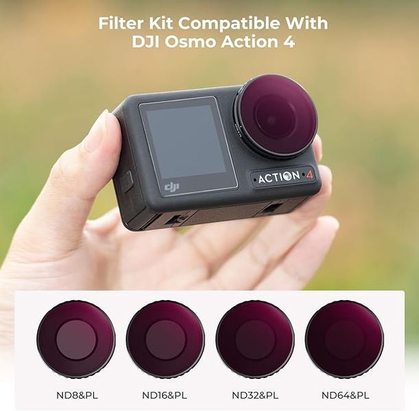 Фільтр K&F Concept ND8&PL+ND16&PL+ND32&PL+ND64&PL фото