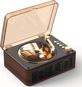 Портативный CD-плеер с Bluetooth и встроенными динамиками Lehwey фото