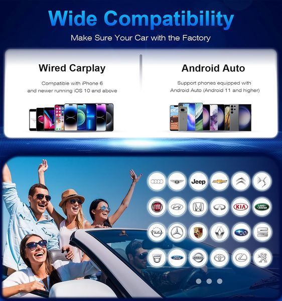 Бездротовий адаптер CarPlay Jigerjs