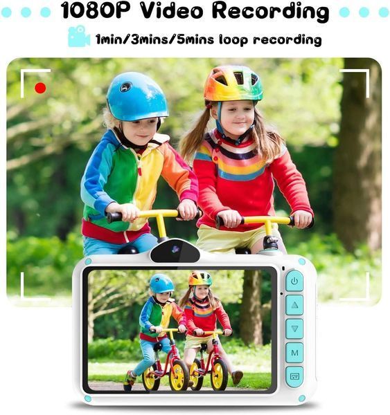 Детский фотоаппарат 1080p HD Ultralent с 3,5-дюймовым экраном