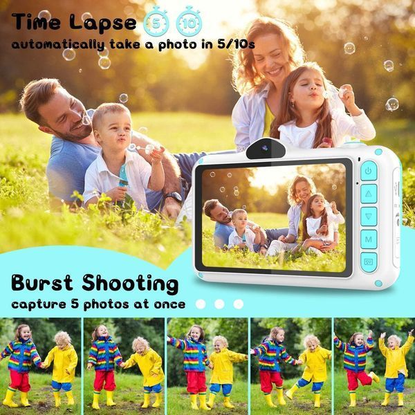 Детский фотоаппарат 1080p HD Ultralent с 3,5-дюймовым экраном