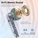 Беспроводные наушники ROMOKE Bluetooth 5.3 со светодиодным дисплеем, 40 часов воспроизведения фото 5