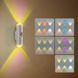 Настенный светильник с датчиком движения RGB LED фото 8