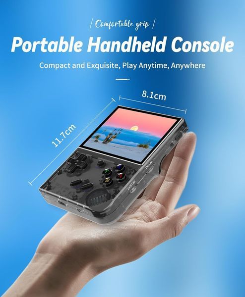 Ігрова консоль Anbernic RG35XX Plus 64G Чорна фото