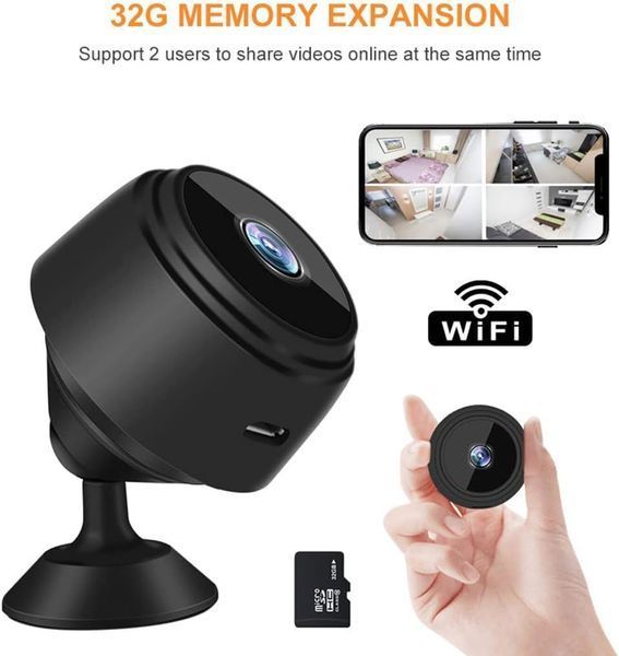 Мини-камера WiFi 1080P HD TOZLU фото