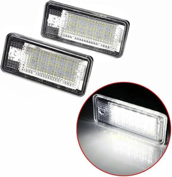 LED підсвітка номерного знаку для автомобілів Audi A4 A6 A8 B6 B7 Q7