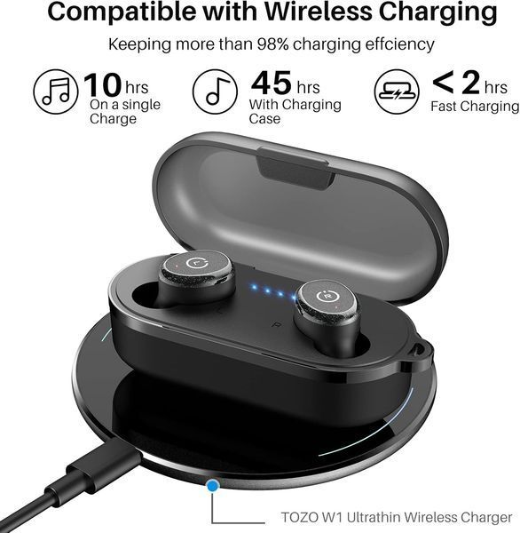 Наушники-вкладыши TOZO T10 True Wireless Bluetooth 5.3 фото