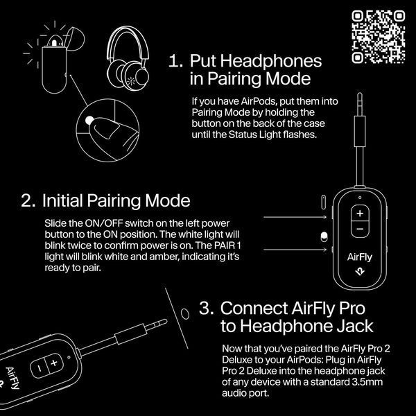 Bluetooth адаптер Twelve South AirFly Pro 2 для бездротових навушників фото