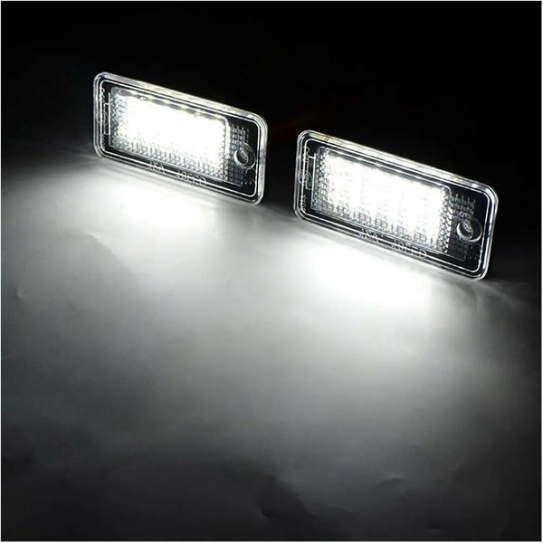 LED підсвітка номерного знаку для автомобілів Audi A4 A6 A8 B6 B7 Q7