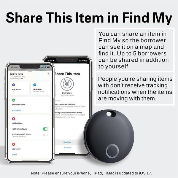 Трекер Reyke Smart Tag сумісний з Apple Find My