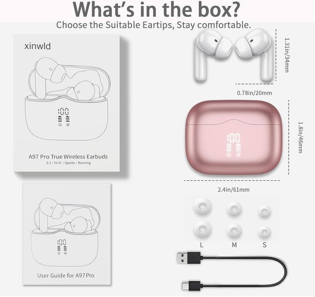 Беспроводные наушники Bluetooth 5.3 Хinwld фото