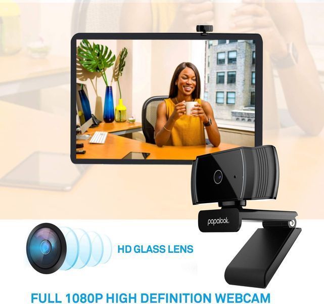 Вебкамера PAPALOOK HD 1080P AF925 с автофокусом
