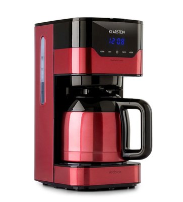 Крапельна кавоварка Klarstein Arabica EasyTouch Control RED 800 Вт (10035588)