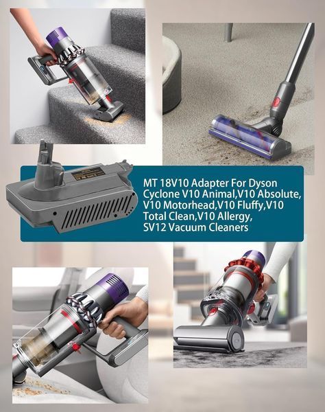 Адаптер батареї TEPULAS for Dyson V10 для Makita