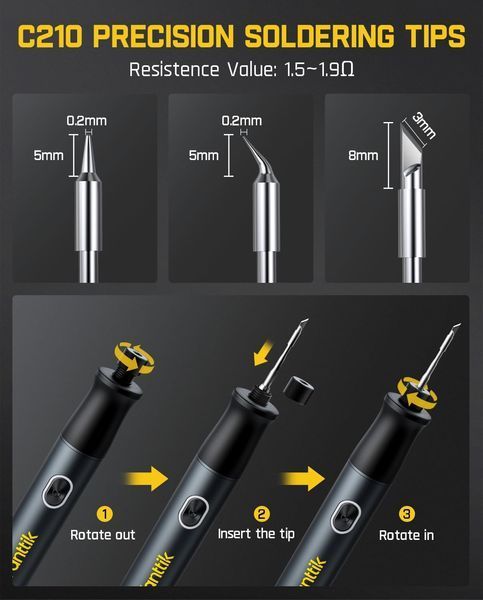 Беспроводной паяльник Fanttik T1 Max