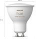 Комплект із 2 світлодіодних ламп Philips Hue White and Color Ambiance Smart / цоколь GU10 / 350 люмен / підтримка Bluetooth