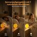 Световой будильник Suright LD082-WH с имитацией восхода солнца, Bluetooth, FM-радио, 22 звуками и 17 режимами освещения фото 2