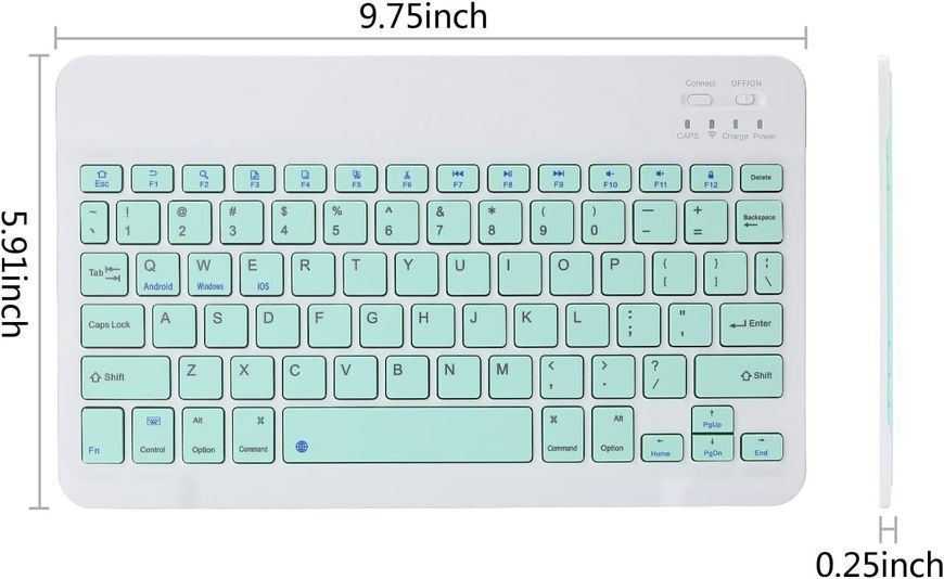 Аккумуляторная беспроводная клавиатура Bluetooth для iPad A16 11-го