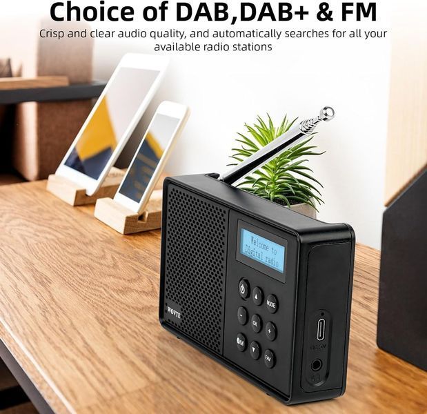 Цифрове радіо WOVTE DAB+ фото