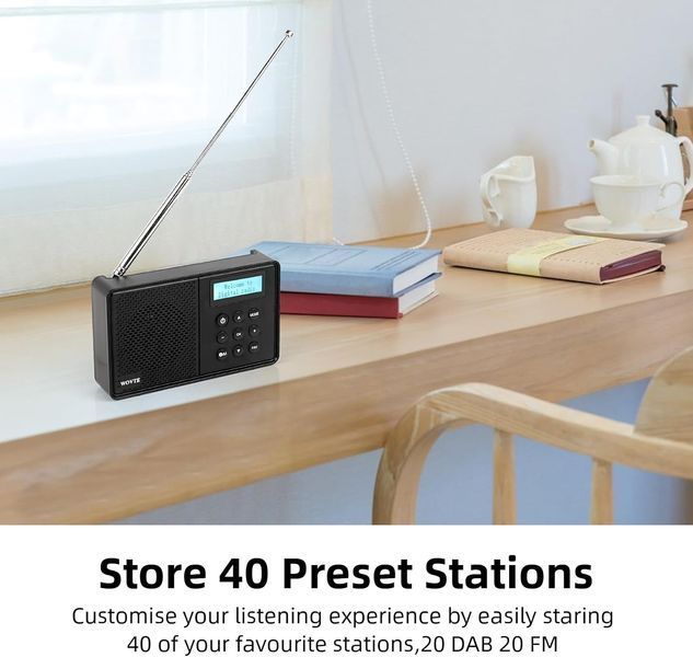 Цифрове радіо WOVTE DAB+ фото