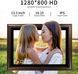 Цифрова фоторамка AEEZO WiFi / 13,3-дюймова HD-сенсорна розумна фоторамка з 16 ГБ пам'яті