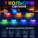 Плаваючий LED-світильник для басейну з 7 кольорами