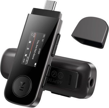 Портативний аудіоплеєр 64 ГБ з Bluetooth і функцією запису фото