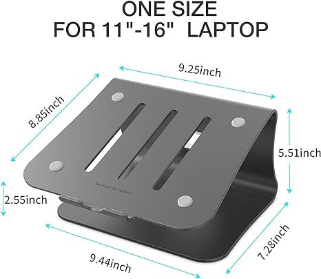 Підставка для ноутбука Bestand Aluminum Cooling Computer Laptop Stand для MacBook фото