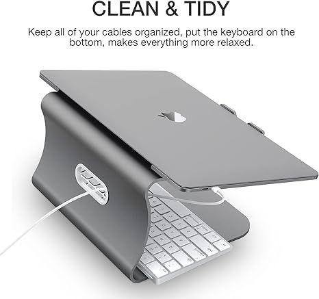 Підставка для ноутбука Bestand Aluminum Cooling Computer Laptop Stand для MacBook фото