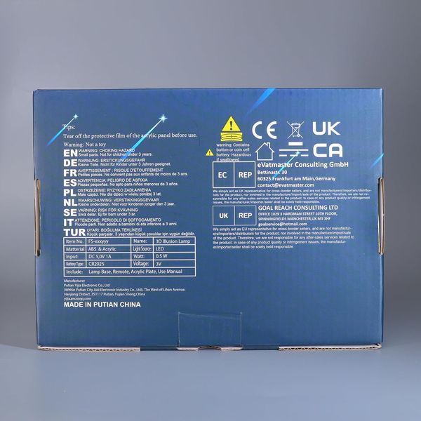 3D светодиодный ночник для комнаты Lightzz фото