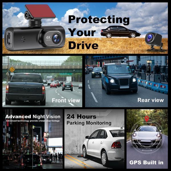 Автомобильный видеорегистратор Carnama Drive+ Discovery 4MP 4K