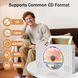 Портативний CD-програвач Bluetooth GAONAWAY фото 4
