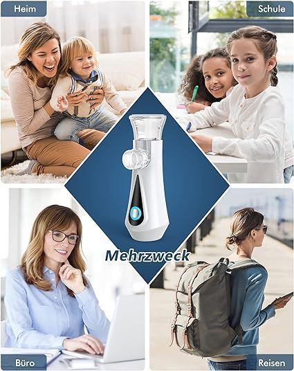 Пртативный ингалятор небулайзер Hygelink JM-06802