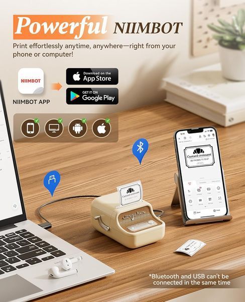 Принтер этикеток NIIMBOT B21 фото