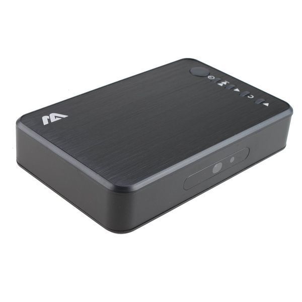 Мультимедійний плеєр AGPtek 1080 зі стереовиходом L/R та пультом дистанційного керування фото