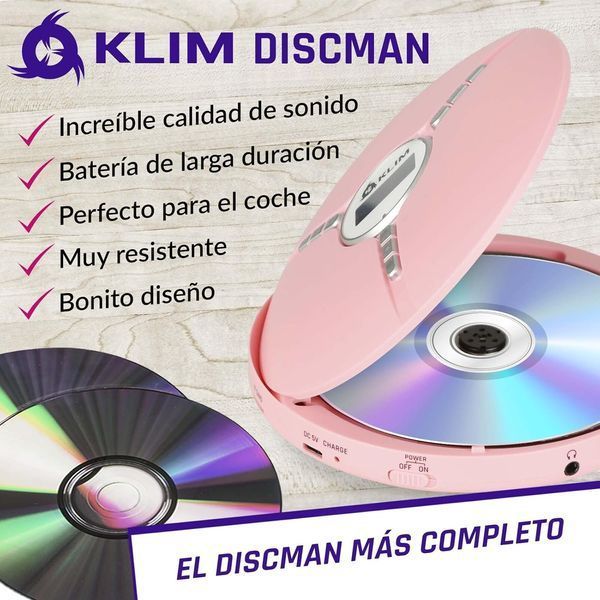 Портативный CD-проигрыватель KLIM Discman фото