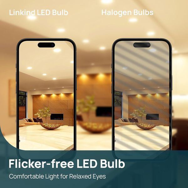 Світлодіодна лампа Linkind LED MR16 5 Вт 2700 K GU5.3 12 В 5 шт., двоконтактна лампа фото