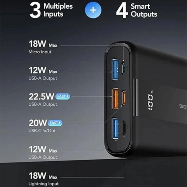 Зарядное устройство Power Bank  20000 mAh